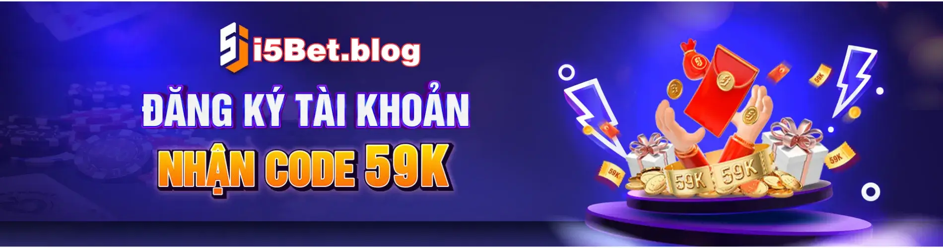 Đăng ký tài khoản i5bet +50k